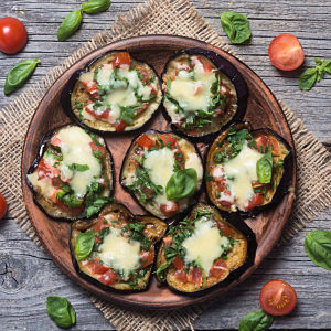 Mini Eggplant Pizzas Website