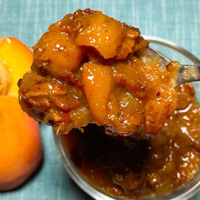 Smoked Peach Bacon Jam