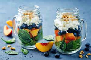 Peach Mason Jar Salad Titan Web