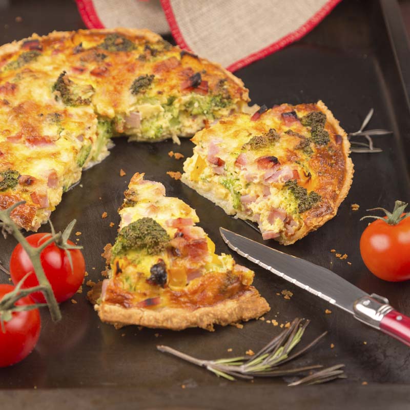 Broccoli Ham Quiche | Recipes | Titan Farms